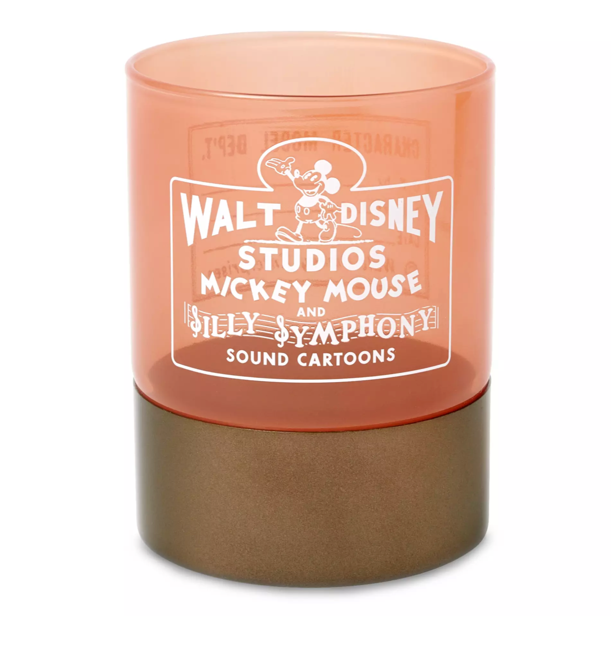 Disney 100 Years of Wonder Mickey Walt Disney Studios Sign Pencil Cup New