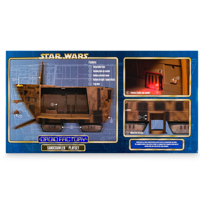 Disney Star Wars Sandcrawler Playset Jawa and Gonk Droid Figures New with Box