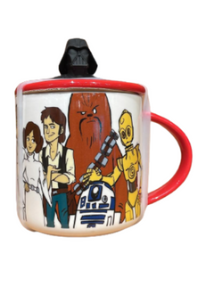 Disney Star Wars Greatest in the Galaxy with Darth Vader Lid Coffee Mug New