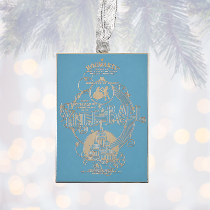 Universal Studios Harry Potter Yule Ball Invitation Metal Ornament New with Tag