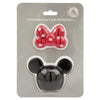 Disney Parks Minnie Mouse Stackable Salt and Pepper Set New with Box