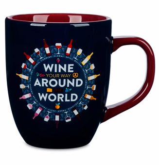 Disney EPCOT Food & Wine Festival 2022 Wine Your Way Around the World Mug New