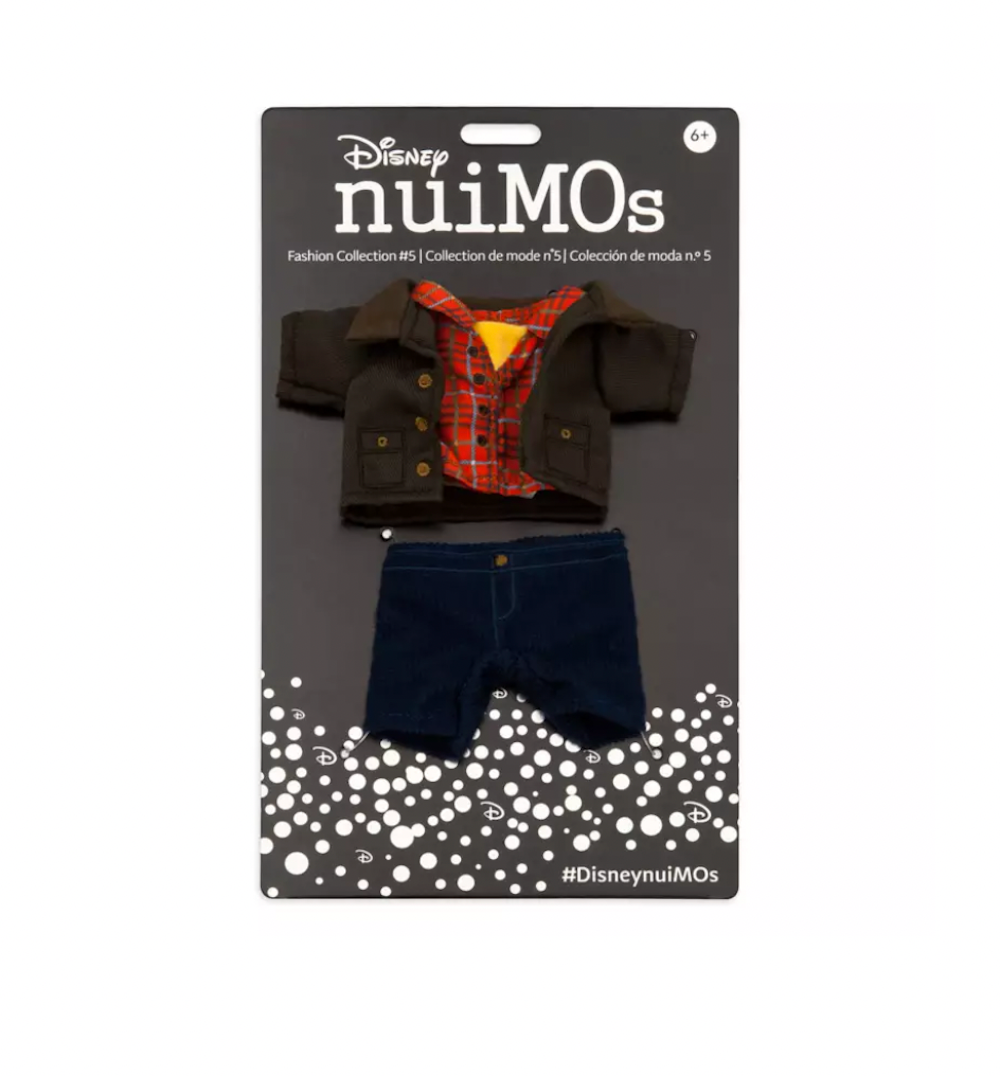 Disney NuiMOs Outfit Plaid Shirt with Corduroy Pants and Jacket New with Card