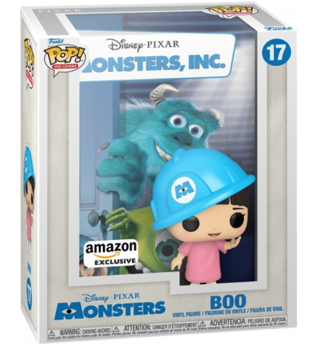 Funko Pop VHS Monsters, Inc - Boo Pop! Covers Vinyl Figure New With Box