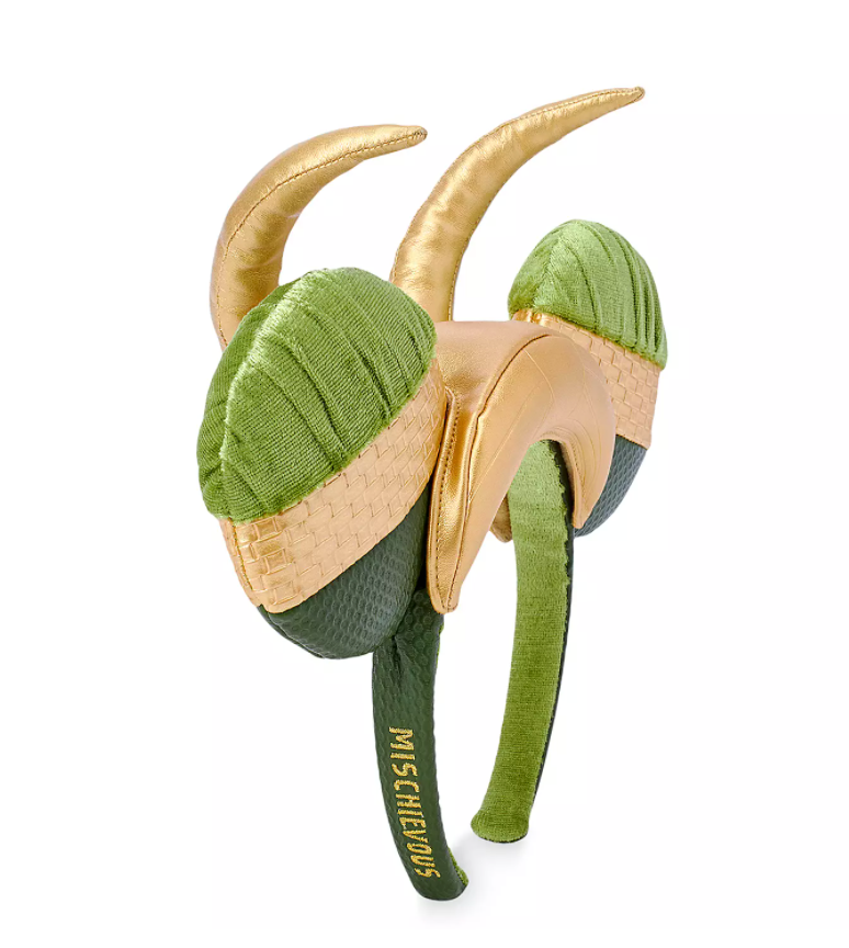 Disney Parks Marvel Loki Mischievous Ear Hat Headband New with Tag