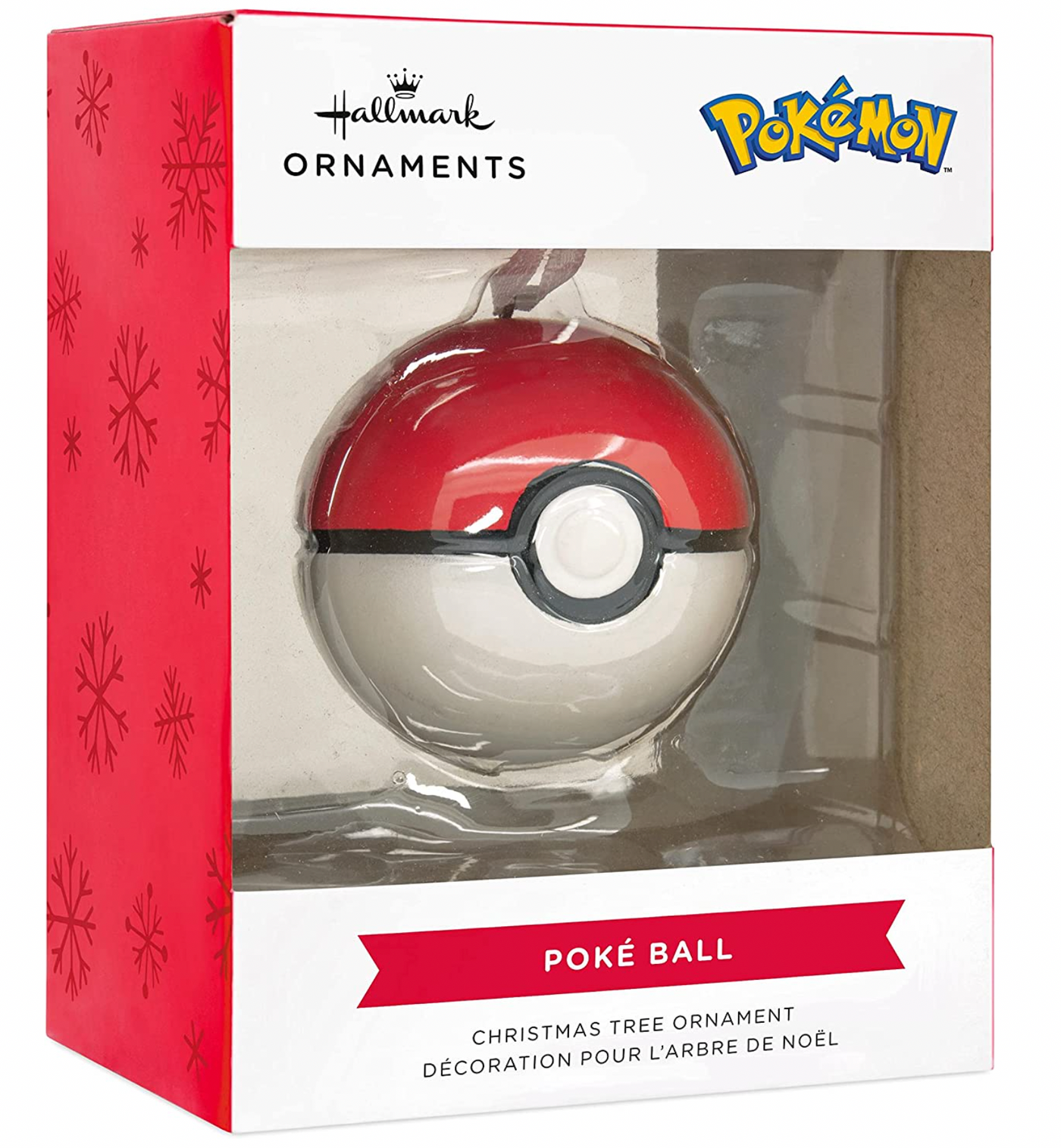 Hallmark Pokémon Poké Ball Christmas Ornament New With Box