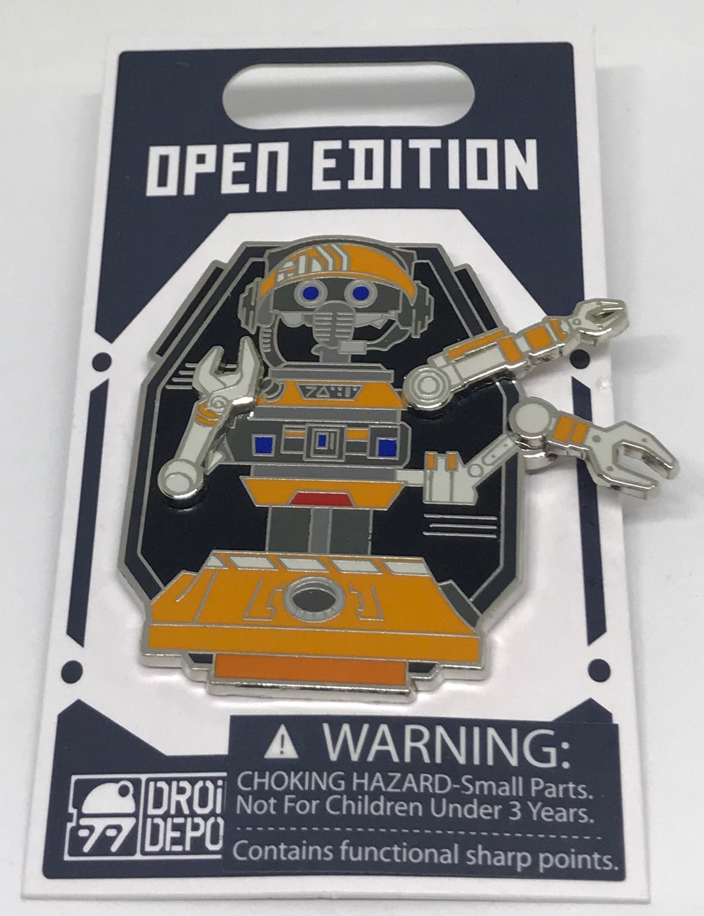 Disney Parks Star Wars Galaxy Edge Droid Depot RX Pivot Pin New with Card