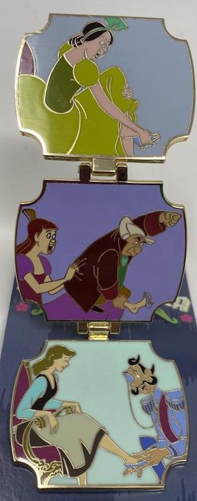 Disney Parks 70th Cinderella Villain Step Sisters Pin Limited New with Card