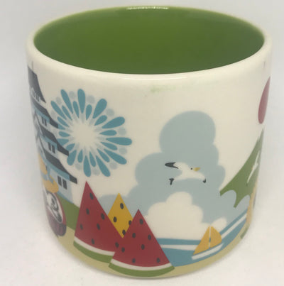 Starbucks You Are Here Collection Japan Summer Ceramic Coffee Mug New with Box