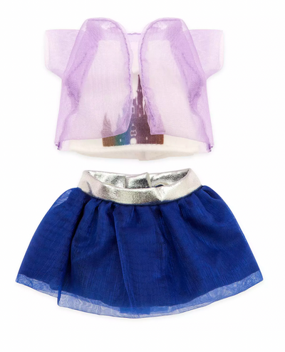 Disney NuiMOs Outfit WDW 50th Tutu Skirt With Tank Top and Shawl New with Card