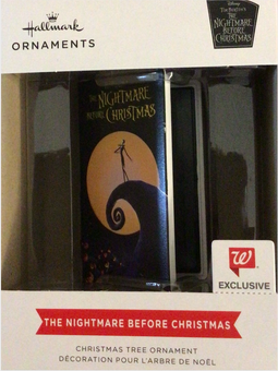 Hallmark 2021 Jack Skellington Retro Cassette Exclusive Christmas Ornament New