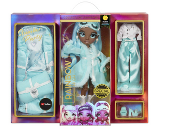 Rainbow High Slumber Party ROBIN STERLING Blue Fashion Doll Toy New With Box