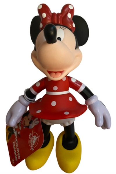 Disney Parks Minnie Vinyl Articulated Figure New with Tag