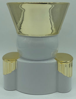 Bath and Body Works 2022 Christmas Nutcracker 3-Wick Pedestal Candle Holder New