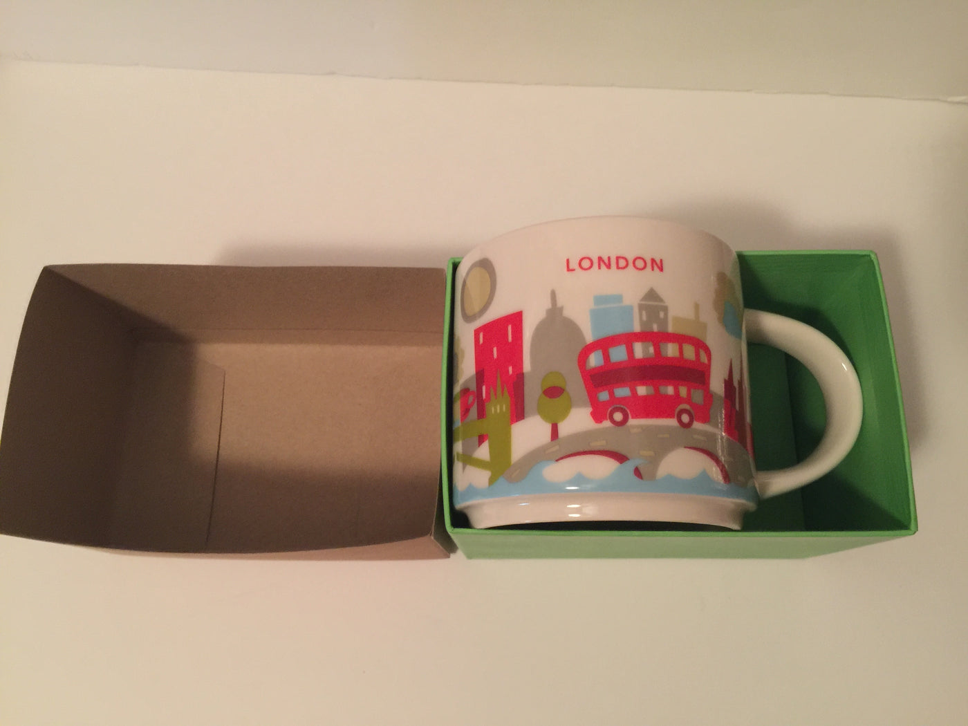 Starbucks You Are Here Collection London Ceramic Coffee Mug New with Box