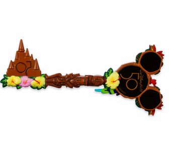 Disney 50th Mickey The Main Attraction Tiki Room Collectible Key New with Box