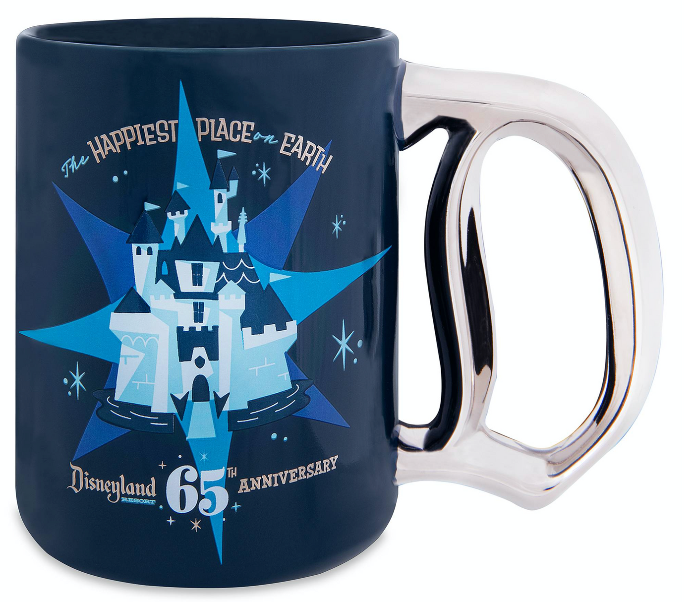 Disney Disneyland 65th Anniversary The Happiest Place on Earth Coffee Mug New