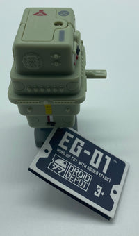 Disney Parks Star Wars Galaxy Edge Droid Depot EG-01 Wind Up Toy Sound New w Tag