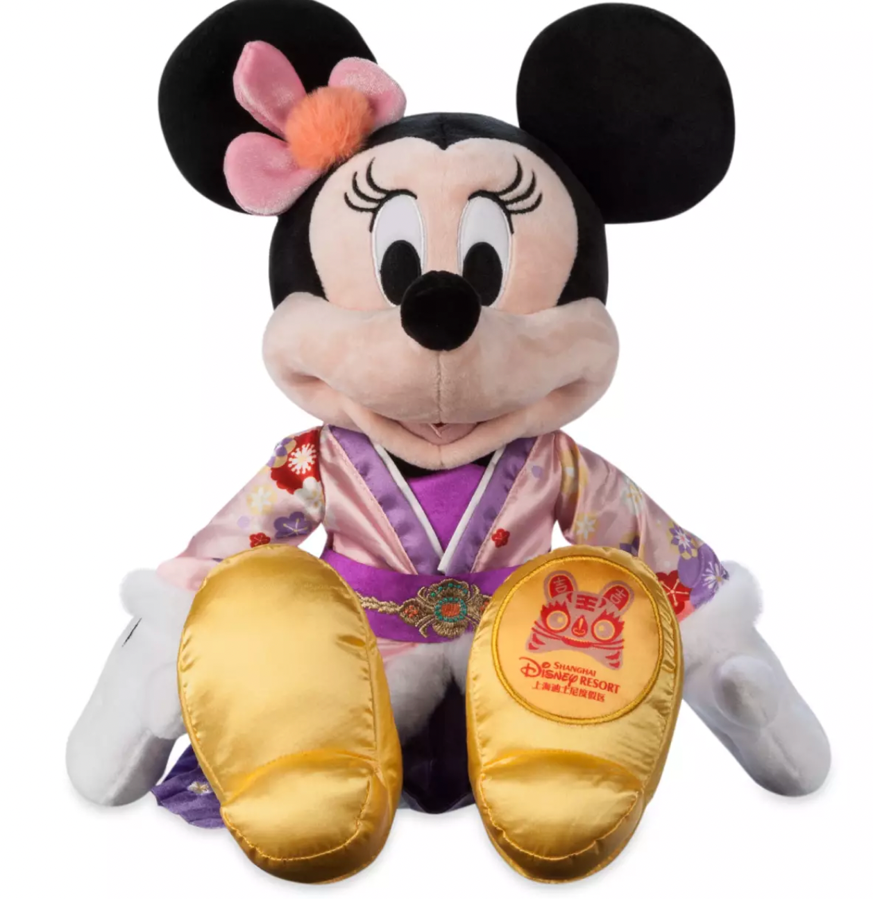 Disney Parks Minnie Lunar New Year 2022 Medium Plush New with Tags