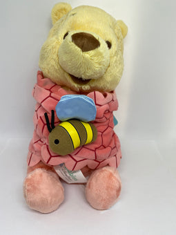 Disney Parks Baby Winnie the Pooh in Blanket Plush New with Tag