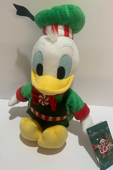 Disney Store Japan Donald Duck Christmas Plush New with Tags