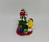M&M's World Red and Yellow Tree Green Resin Christmas Ornament New with Tag