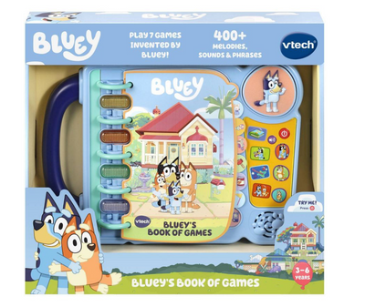 VTech Bluey's Book of Games New With Box