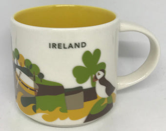 Starbucks You Are Here Ireland Ceramic Coffee Mug New with Box