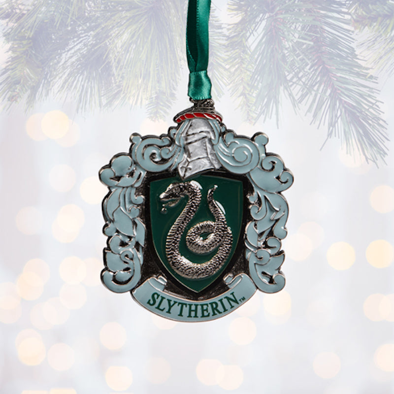Universal Studios Harry Potter Slytherin Christmas Ornament New with Tags