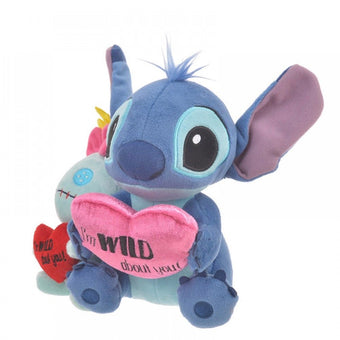 Disney Store Japan Valentine Stitch & Scrump Plush New with Tags