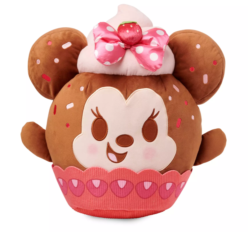 Disney Minnie Mouse Strawberry Cupcake Munchlings Scented Plush New With Tag