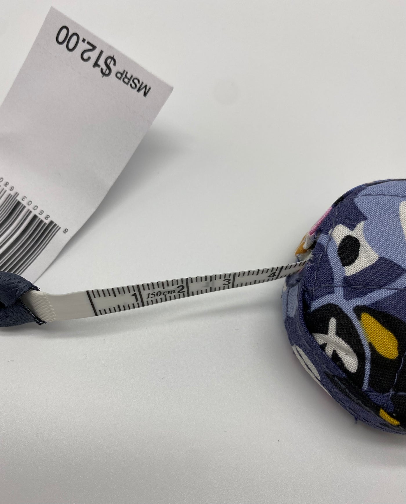 Vera Bradley Cotton Tape Measure Charmont Meadow New with Tag