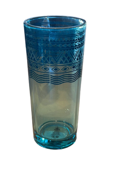 Disney Parks Moana Blue Drinking Tall Glass New