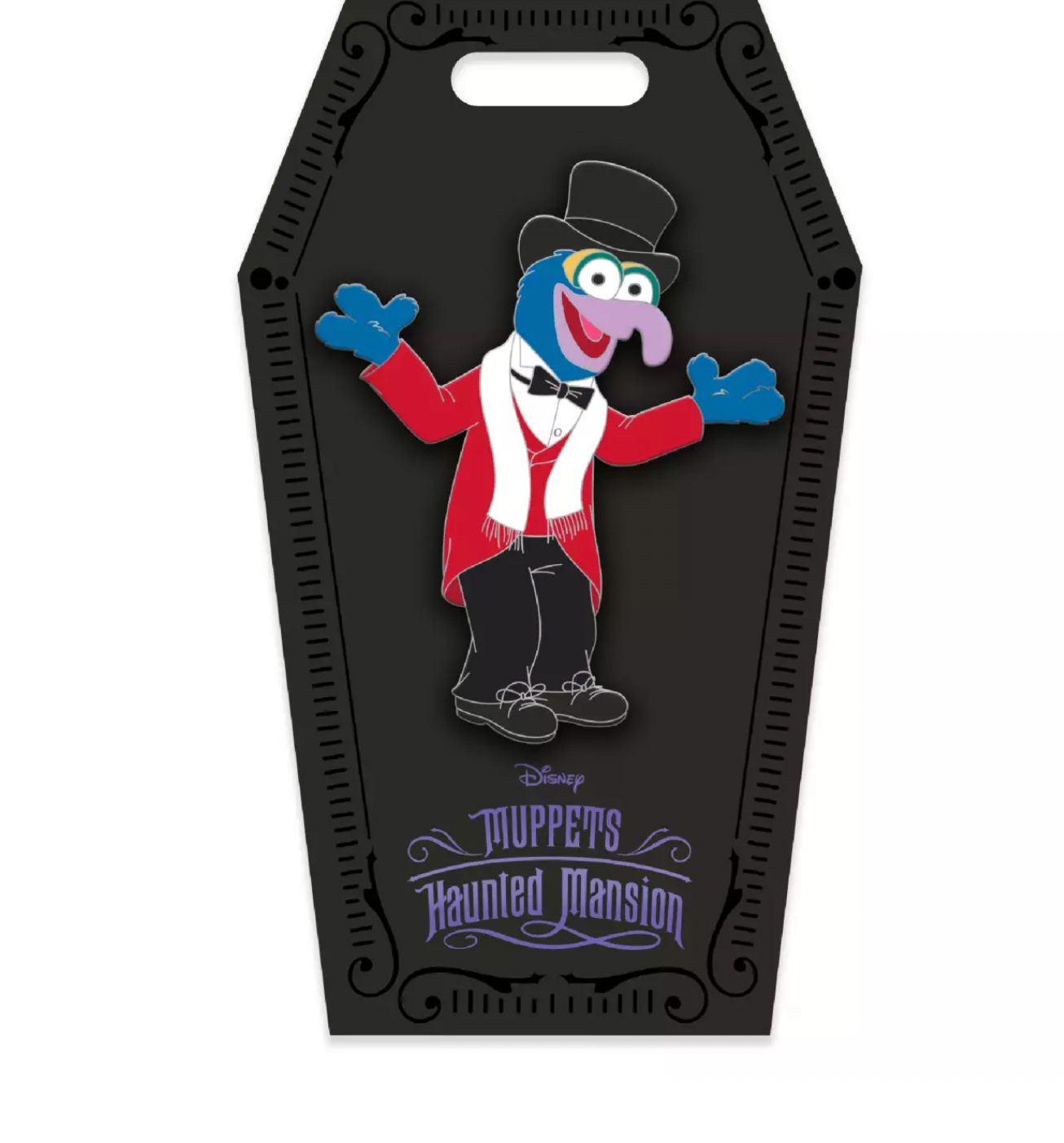 Disney D23 Muppets Haunted MansionTuxedo Gonzo Limited Pin New with Card