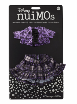 Disney NuiMOs Outfit Happy Haunts Shirt with Plaid Skirt Haunted Mansion New