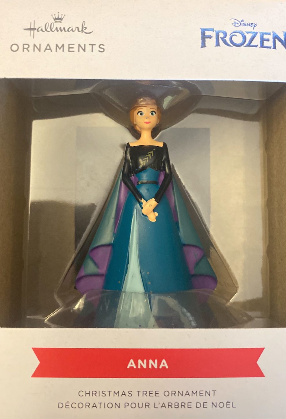 Hallmark 2021 Disney Frozen 2 Queen Anna Christmas Ornament New With Box