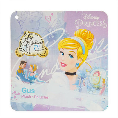 Disney Store Princess 70th Cinderella Gus Mini Bean Bag Plush New with Tag