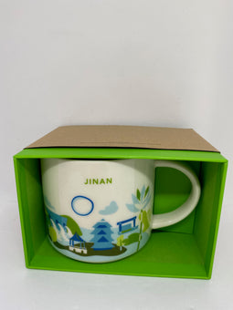 Starbucks You Are Here Collection Jinan China Ceramic Coffee Mug New with Box