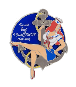 Disney Parks I'm Not Bad I Just Cruise That Way Jessica Rabbit Pin New with Card