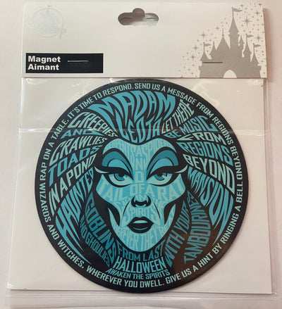 Disney Parks Madam Madame Leota Haunted Mansion Ride Magnet Car New