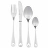 Disney Mickey Icon 24 pcs Silverware Flatware Set Satin Finish New With Box