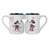 Disney Parks Mickey and Minnie Mouse Sweethearts Coffee Mug Set New with Box