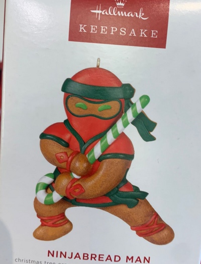 Hallmark 2022 Ninjabread Man Christmas Ornament New With Box