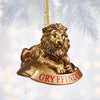 Universal Studios Harry Potter Gryffindor House Icon Mascot Christmas Ornament