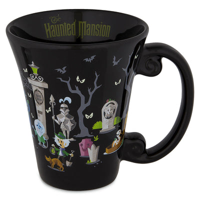 Disney Parks Haunted Mansion Attraction Ceramic Coffee Mug New