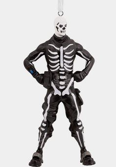 Hallmark 2022 Fortnite Skull Trooper Christmas Ornament New with Box