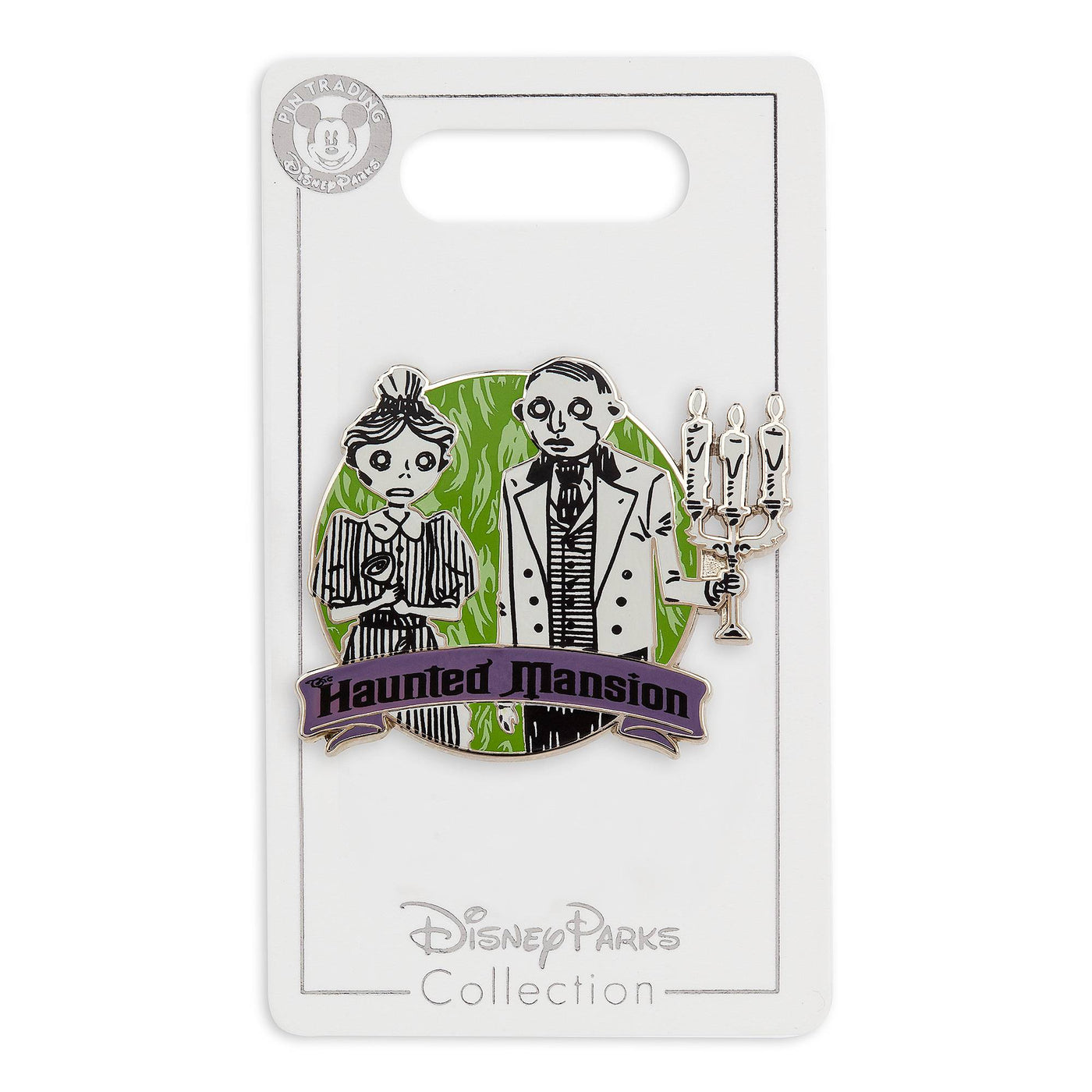 Disney Parks The Haunted Mansion Hosts Pin New With Card