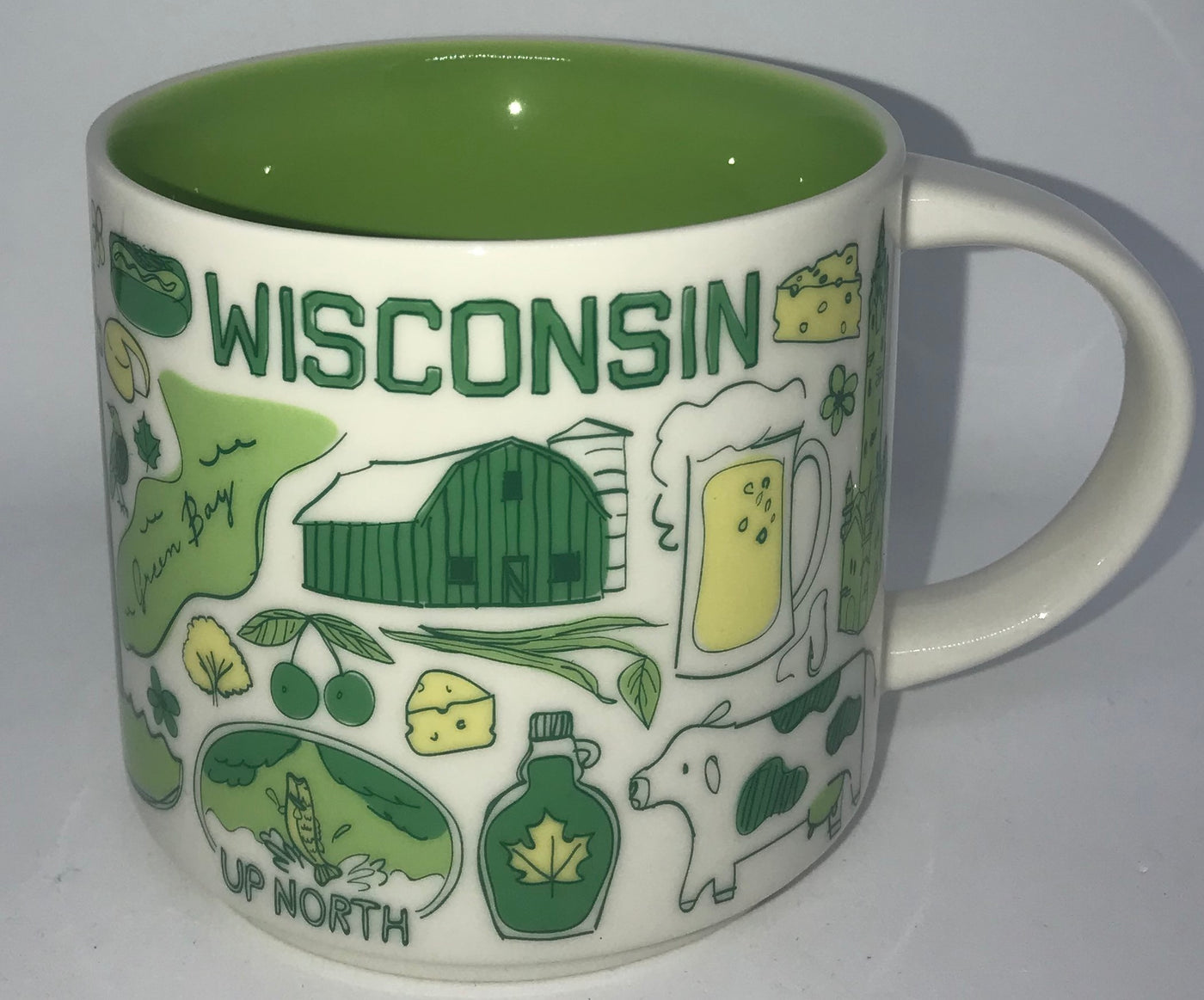 Starbucks Been There Series Collection Wisconsin Coffee Mug New With Box