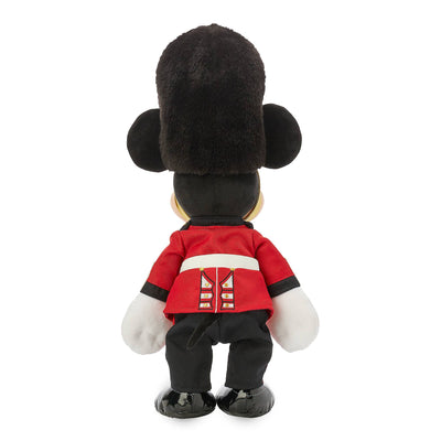 Disney Parks Epcot Mickey Mouse Queen's Guard Plush United Kingdom Small 16''