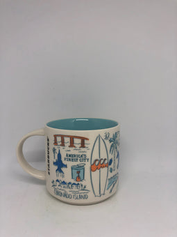 Starbucks Been There San Diego California America's Finest City Mug New with Box